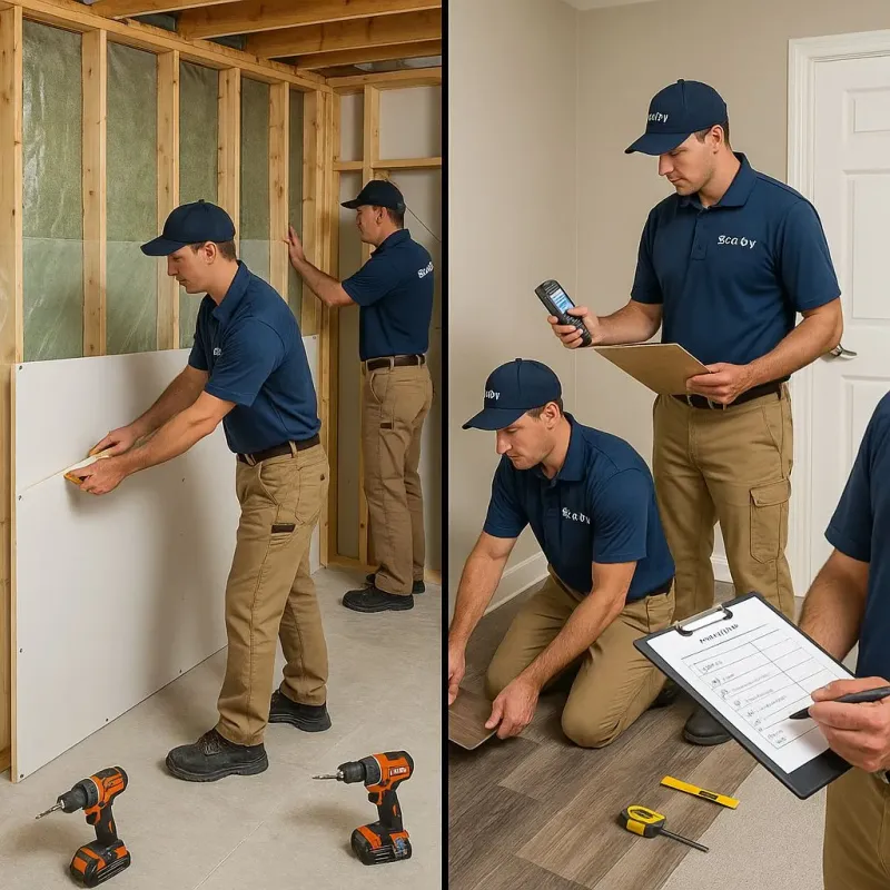 Repairs and Reconstruction process in Indianola, IA
